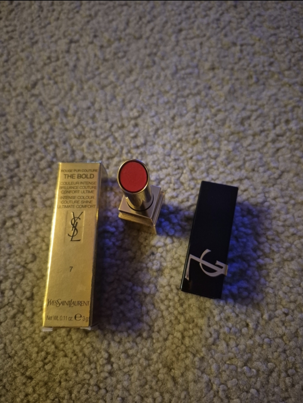 Yves Saint Laurent Rouge Pur Couture The Bold Lipstick 7 Unhibited Flame